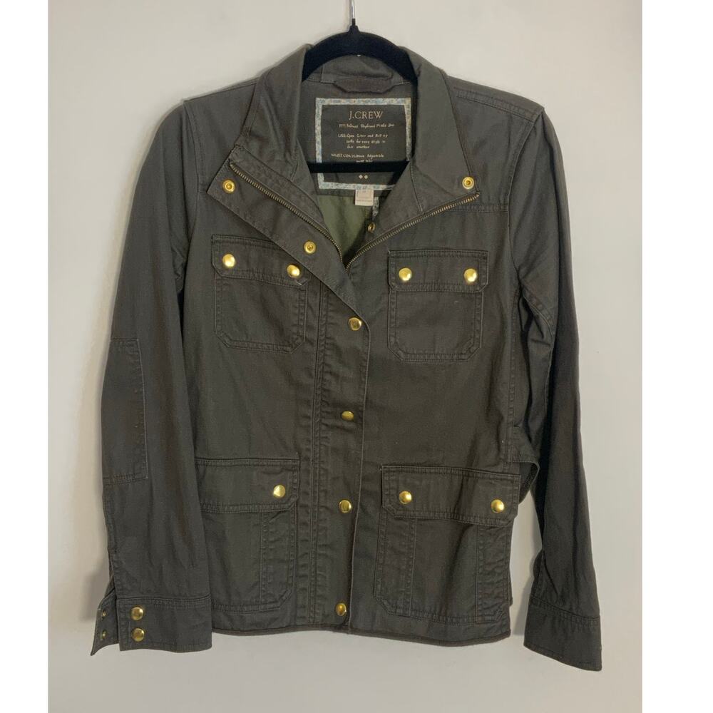 J.Crew Downtown Field Jacket Grey size XS
